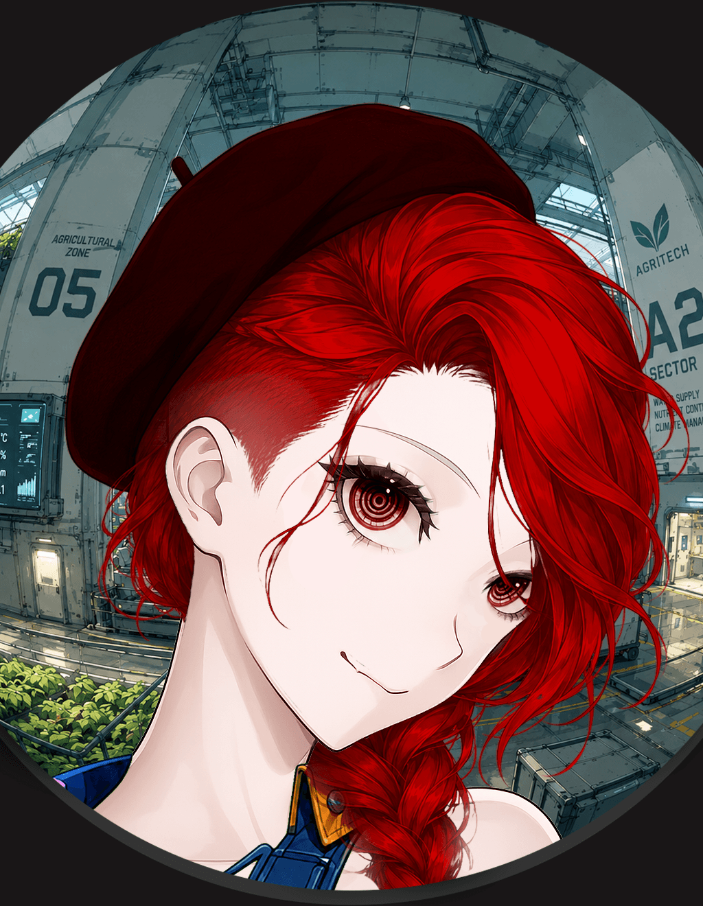 Red-haired SLIVERS Genesis character